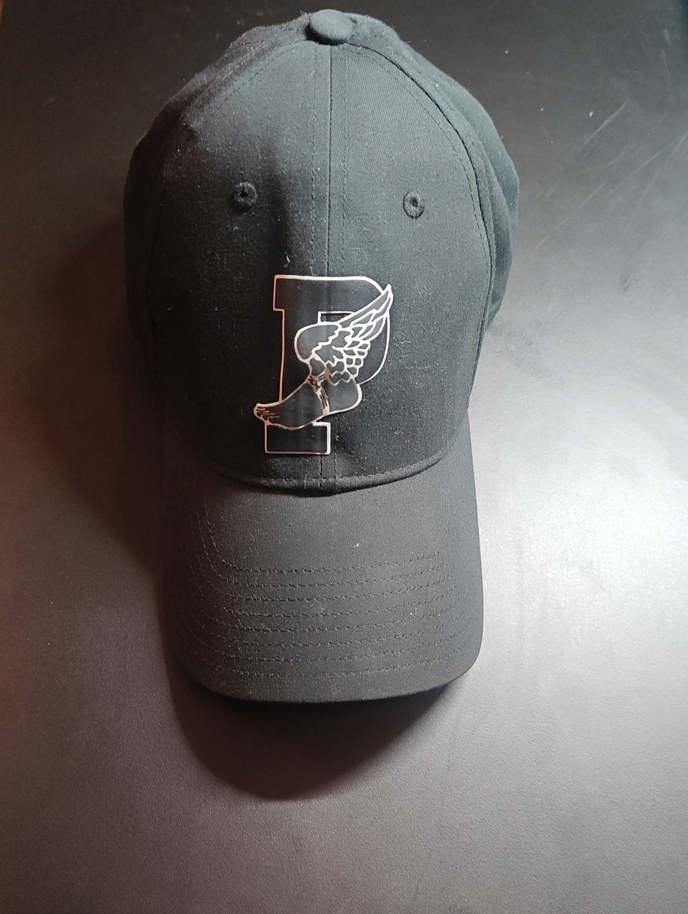 Black Polo Ralph Lauren P Wing Hat Logo